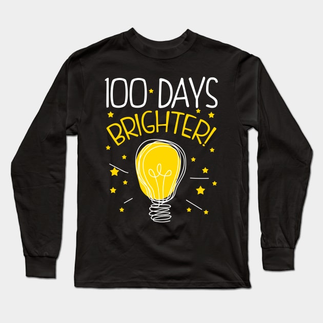 100 Days Of School Cute T-shirt Long Sleeve T-Shirt by KsuAnn